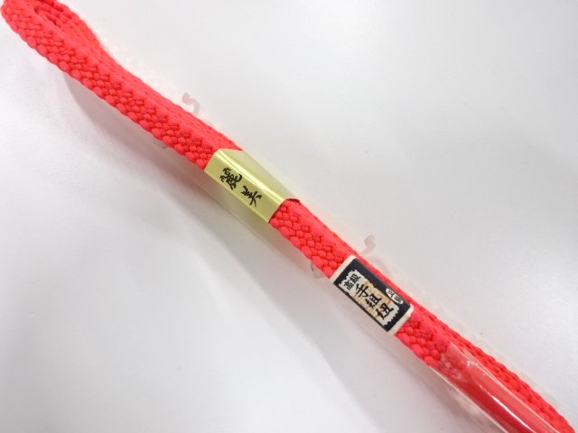 JAPANESE KIMONO / UNUSED HAND-TIED OBIJIME